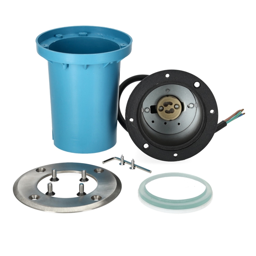 Iluminação suspensa exterior ENTRADA2 1xGU10/50W/230V IP65