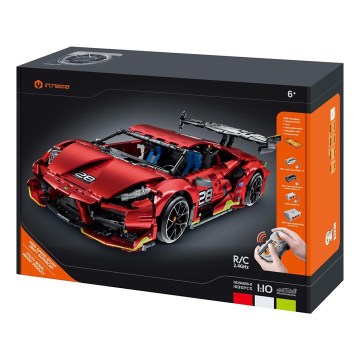 iM.Master - Kit de construção: carro todo-o-terreno, 1835 peças, alimentado por 2 pilhas AA, com comando remoto