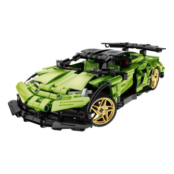 iM.Master - Kit de construção de carro de corrida, 429 peças, 3xAAA + controlo remoto