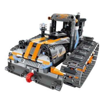 iM.Master - Kit de construção Tanque 4 em 1, 2x pilhas AA, 554 peças + controlo remoto