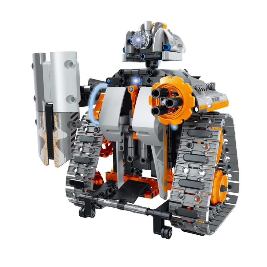 iM.Master - Kit de construção Tanque 4 em 1, 2x pilhas AA, 554 peças + controlo remoto