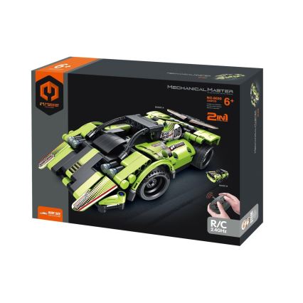 iM.Master - Kit de montagem 2 em 1 para carro 3xAA + 3xAAA 335 peças + controlo remoto