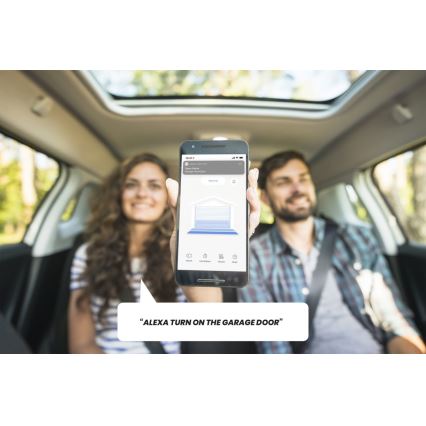 Immax 07706L - Controlo para porta de garagem e portões automáticos NEO LITE Smart DC5V