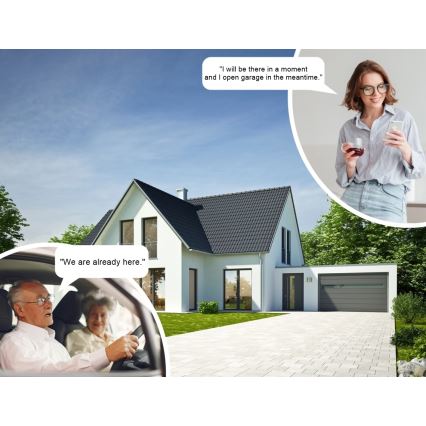 Immax 07706L - Controlo para porta de garagem e portões automáticos NEO LITE Smart DC5V