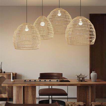 Lustre suspenso por cabo BOHO DELICADO 1xE27/40W/230V Ø 60 cm