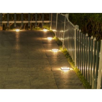 LED Iluminação solar exterior TERRACE LED/1,5W IP68