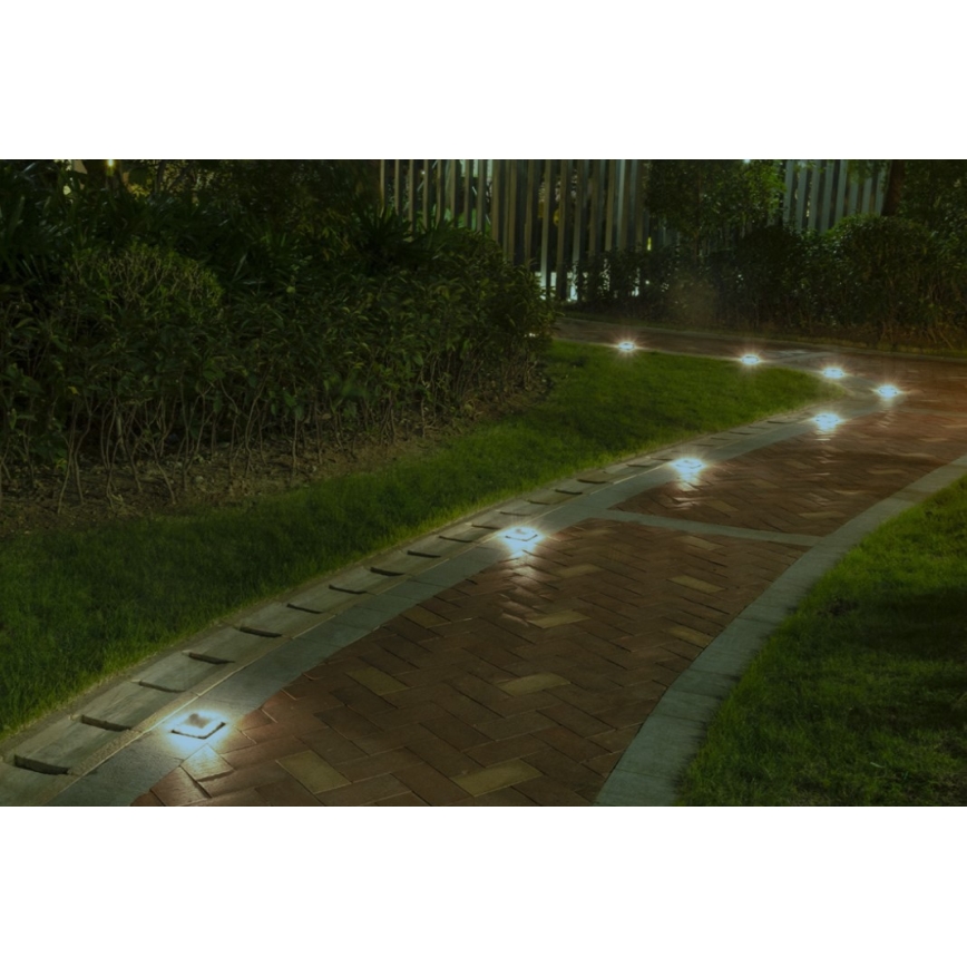 LED Iluminação solar exterior TERRACE LED/1,5W IP68