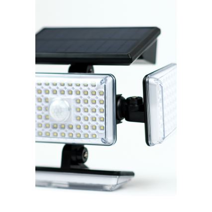 Iluminação solar de parede LED com sensor LED/5W/5,5V IP65 2400 mAh
