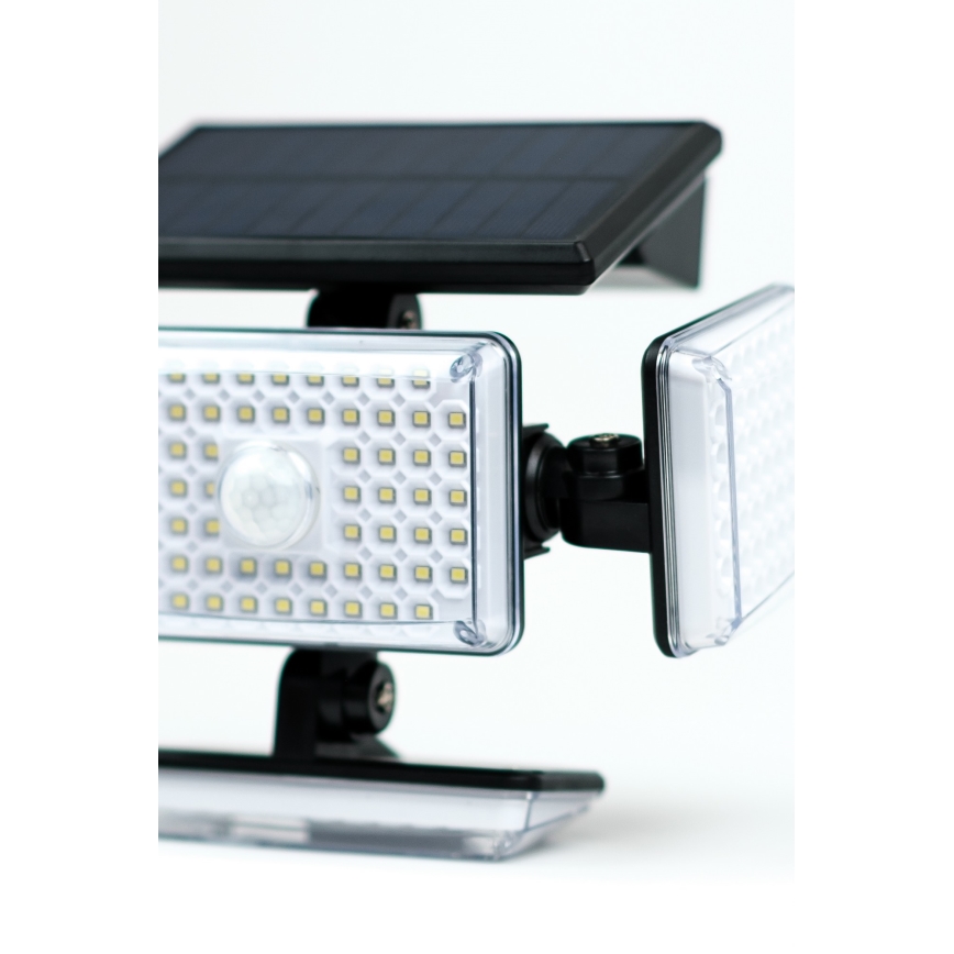 Iluminação solar de parede LED com sensor LED/5W/5,5V IP65 2400 mAh
