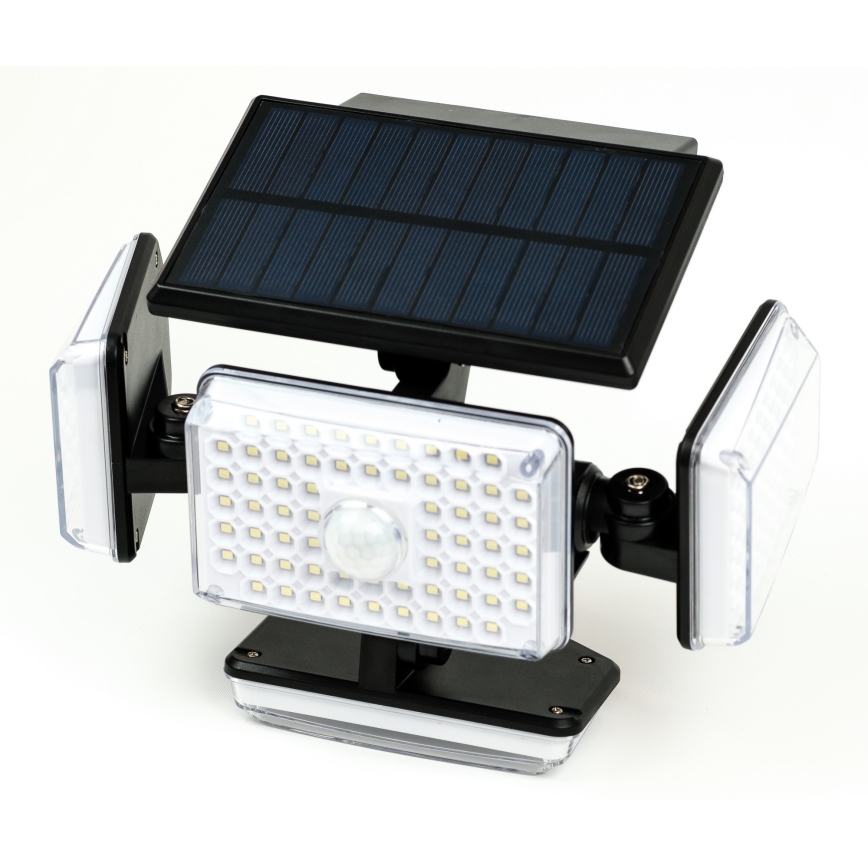 Iluminação solar de parede LED com sensor LED/5W/5,5V IP65 2400 mAh