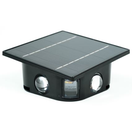Luminária de parede solar LED com sensor LED/2W/5V IP54 1300 mAh