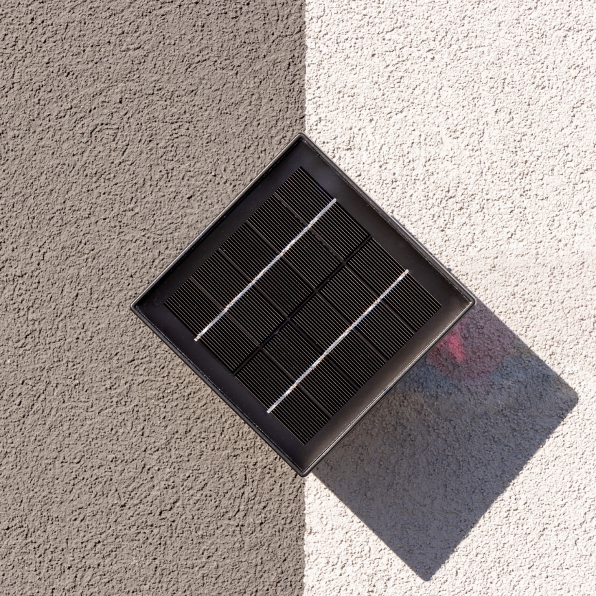 Luminária de parede solar LED com sensor LED/2W/5V IP54 1300 mAh