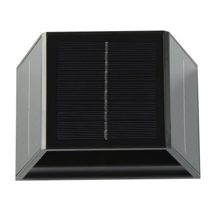 Luminária de parede solar LED com sensor LED/2W/5V IP54 1300 mAh