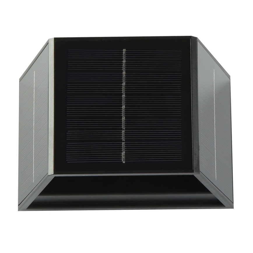 Luminária de parede solar LED com sensor LED/2W/5V IP54 1300 mAh