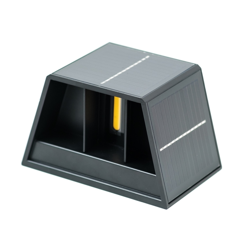 Luminária de parede solar LED com sensor LED/2W/5V IP54 1300 mAh