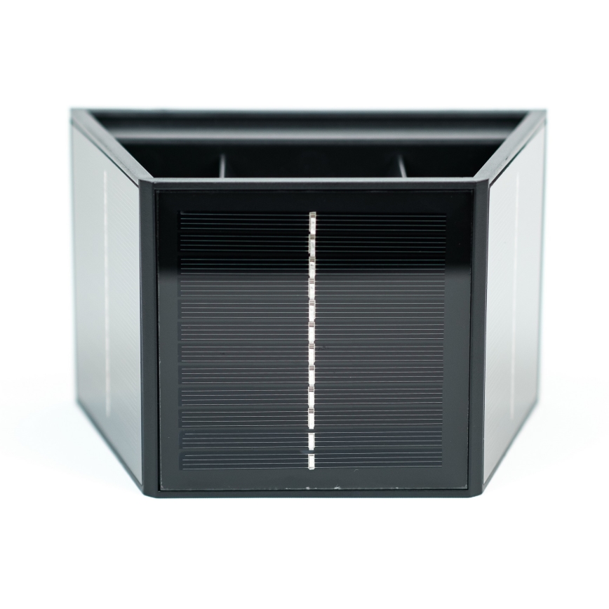 Luminária de parede solar LED com sensor LED/2W/5V IP54 1300 mAh