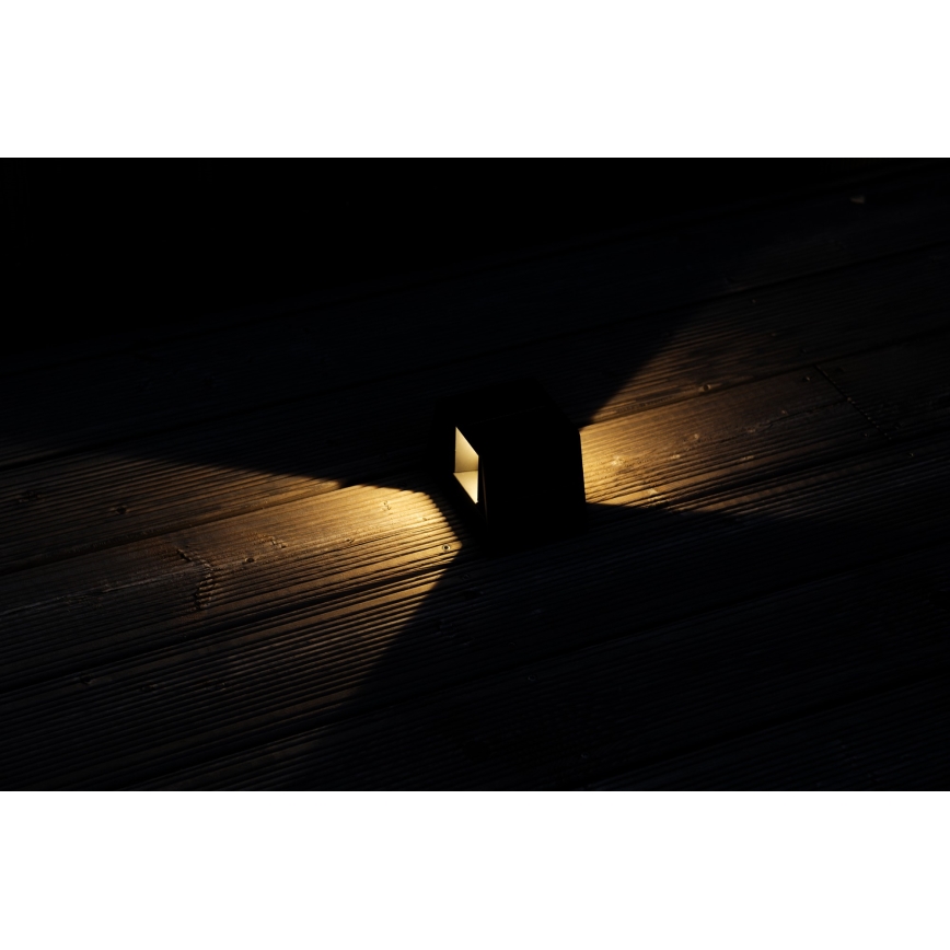 Luminária de parede solar LED com sensor LED/2W/5V IP54 1300 mAh