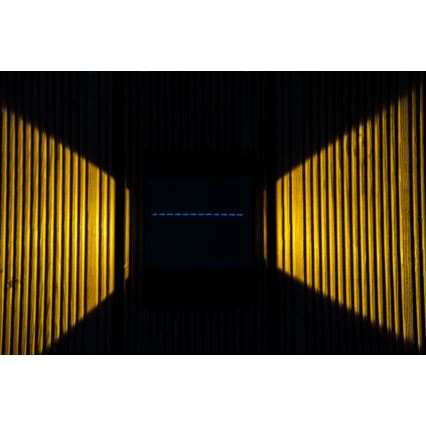 Luminária de parede solar LED com sensor LED/2W/5V IP54 1300 mAh