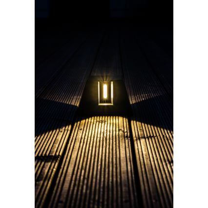 Luminária de parede solar LED com sensor LED/2W/5V IP54 1300 mAh