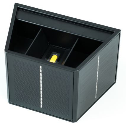 Luminária de parede solar LED com sensor LED/2W/5V IP54 1300 mAh