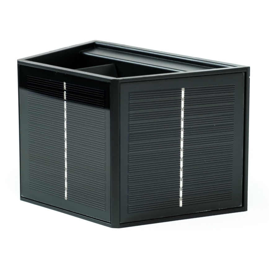 Luminária de parede solar LED com sensor LED/2W/5V IP54 1300 mAh