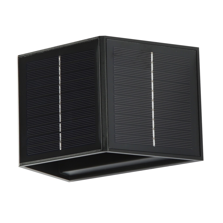 Luminária de parede solar LED com sensor LED/2W/5V IP54 1300 mAh