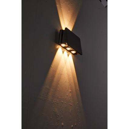 Luminária de parede solar LED com sensor LED/2W/5V IP54 1300 mAh