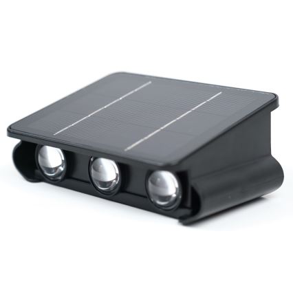 Luminária de parede solar LED com sensor LED/2W/5V IP54 1300 mAh