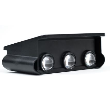 Luminária de parede solar LED com sensor LED/2W/5V IP54 1300 mAh