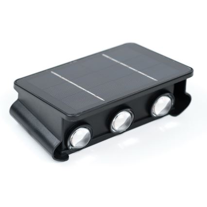 Luminária de parede solar LED com sensor LED/2W/5V IP54 1300 mAh