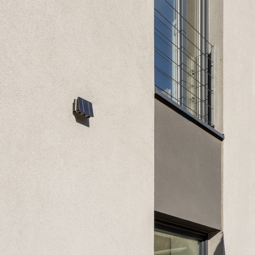 Luminária de parede solar LED com sensor LED/2W/5V IP54 1300 mAh