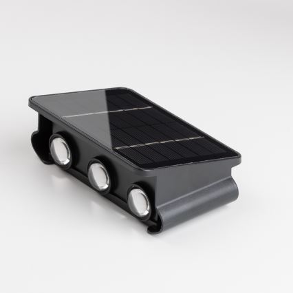 Luminária de parede solar LED com sensor LED/2W/5V IP54 1300 mAh