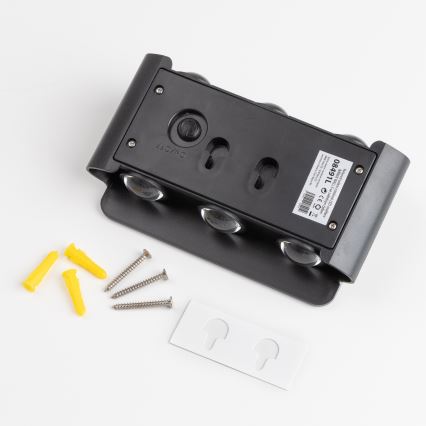 Luminária de parede solar LED com sensor LED/2W/5V IP54 1300 mAh