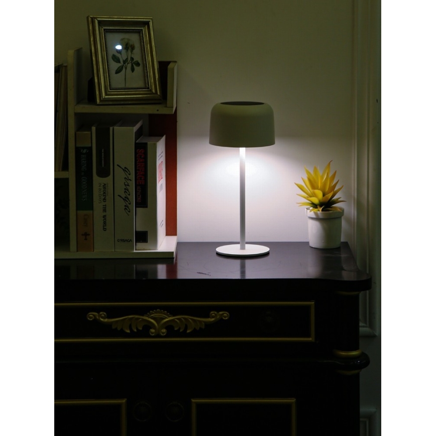 Lâmpada solar LED externa regulável LED/4W/5V 3600mAh IP44