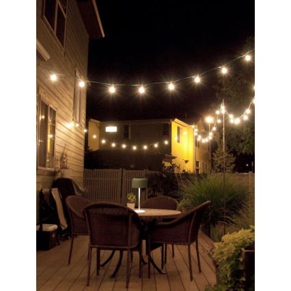 Lâmpada solar LED externa regulável LED/4W/5V 3600mAh IP44