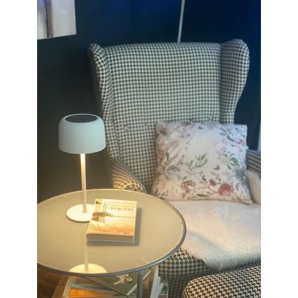 Lâmpada solar LED externa regulável LED/4W/5V 3600mAh IP44