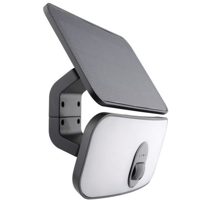 Luminária de parede solar LED com sensor LED/13W/3,7V 4000K IP65 400 mAh