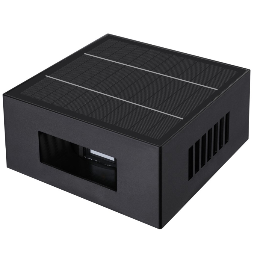 Luminária de Parede Solar LED LED/2W/3,7V 4000K IP44 1300 mAh