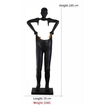 Candeeiro de pé SILUETTE 4xG9/10W/230V 185 cm Human Houdini