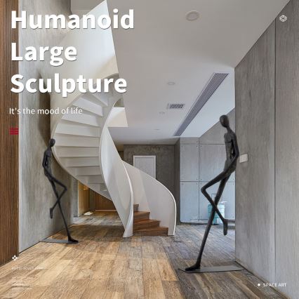 Escultura decorativa SILUETTE 178 cm Human Relax