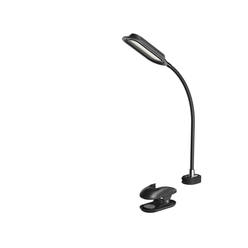 LED+CCT Lâmpada de mesa regulável com clipe CLIP LED/7,5W/230V 3000/4200/5000K preta