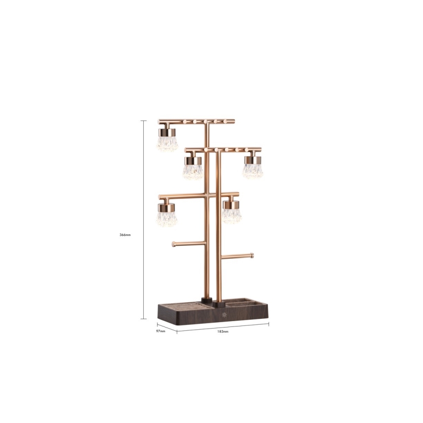Candeeiro decorativo LED dimerizável 2 em 1 LUMITREE LED/1,5W/5V