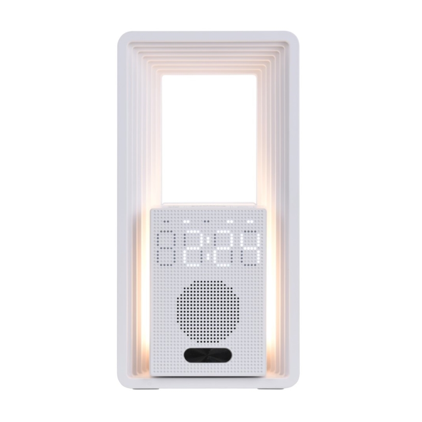 Lâmpada de mesa LED com despertador e carregamento CALM LED/3,5W/5V