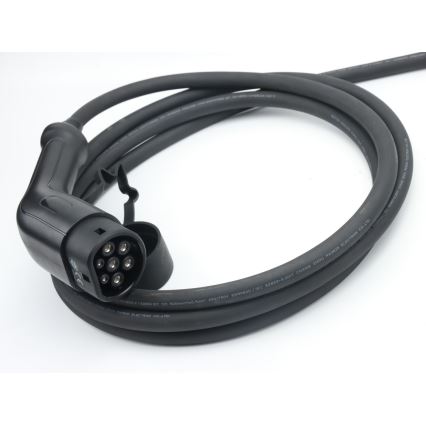 Immax - Estação de carregamento portátil para veículos elétricos EV AC Tipo 2 32A/380V 22kW 5m + estojo