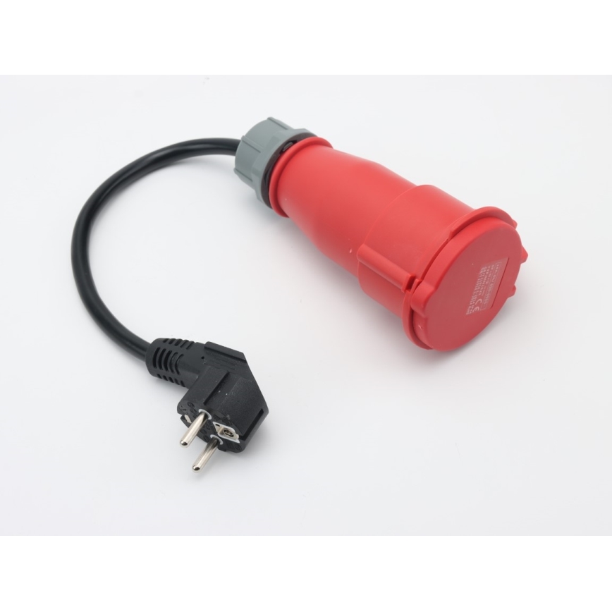 Immax - Estação de Carregamento Portátil para Veículos Elétricos (EV) AC Tipo 2 16 A / 380 V 11 kW + Ficha 230 V 5 m Wi-Fi Tuya