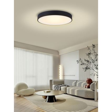 Immax NEO 07027L - Luminária de teto LED regulável RONDATE LED/65W/230V Tuya + controlo remoto
