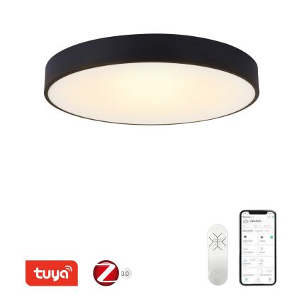 Immax NEO 07027L - Luminária de teto LED regulável RONDATE LED/65W/230V Tuya + controlo remoto