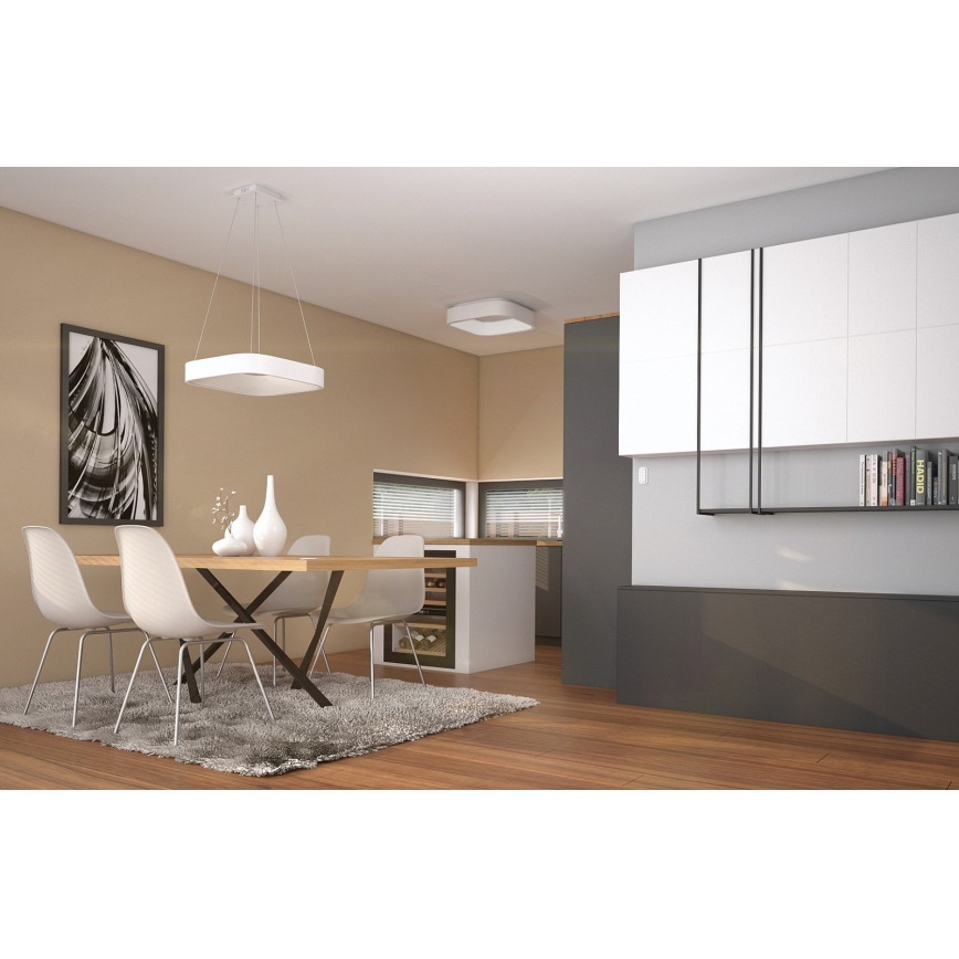 Immax NEO 07032L - Luminária de teto LED dimável TOPAJA LED/47W/230V Tuya + controlo remoto