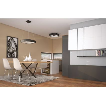 Immax NEO 07035L - Lustre LED regulável em cabo TOPAJA LED/47W/230V Tuya + controlo remoto