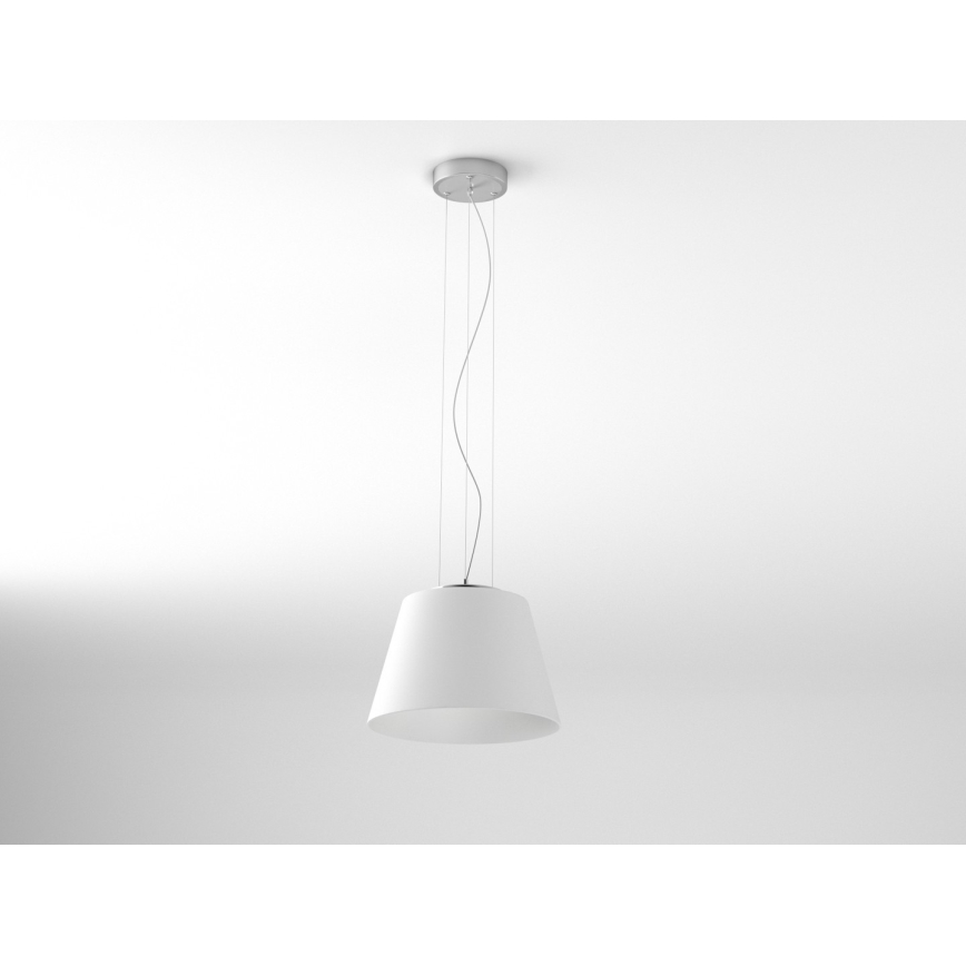 Immax NEO 07053L - Lustre LED RGBW regulável em cabo CONO 1xE27/8,5W/230V 32 cm Tuya + comando à distância
